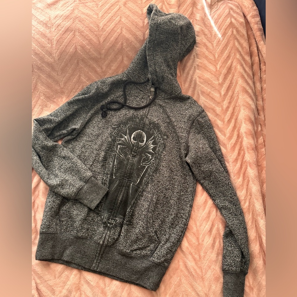 Jack Skellington Zip Up Hoodie